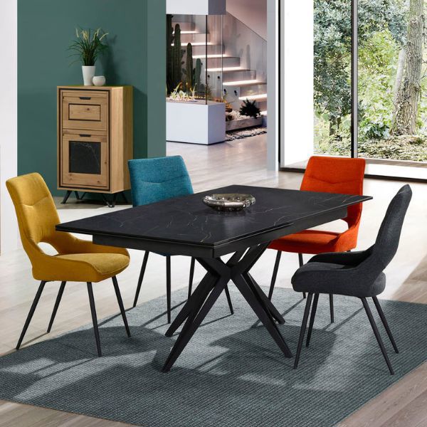 Table extensible céramique